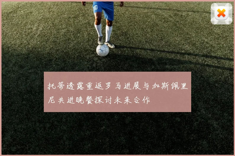 托蒂透露重返罗马进展与加斯佩里尼共进晚餐探讨未来合作
